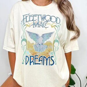 Vintage 90s Fleetwood Mac Dreams Music Rock Band T-Shirt, Fleetwood Mac shirt